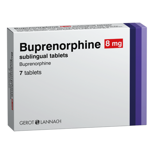 Buprenorphine 8mg sublingual tablets