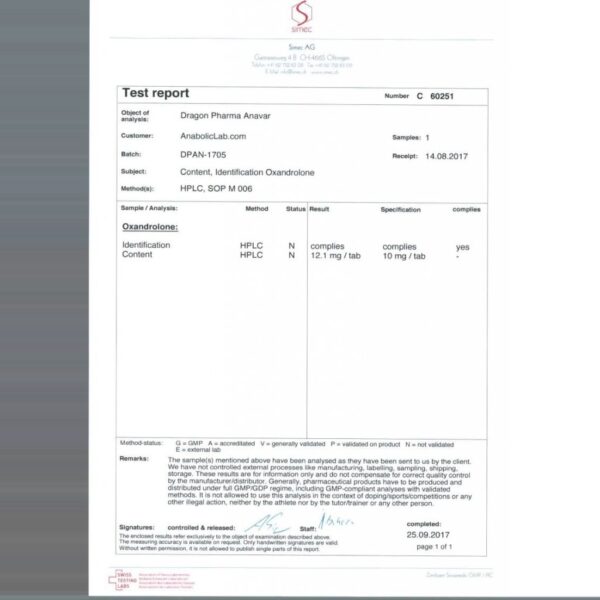 Anavar 10 mg - Image 3
